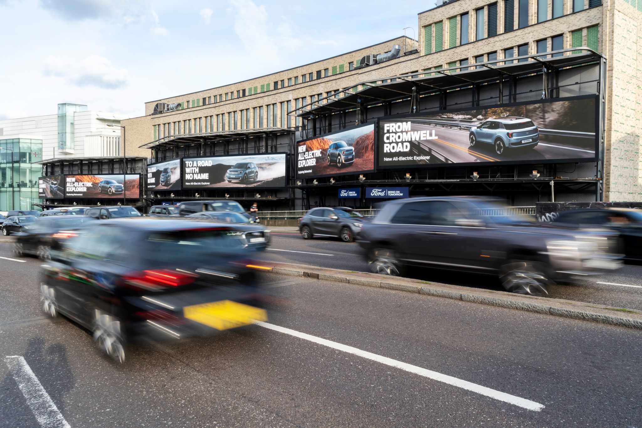 Ford Multi-Billboard Highway Campaign outdoor advertising campaign